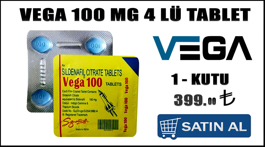 Vega 100 mg 4'lü tablet yan etkileri