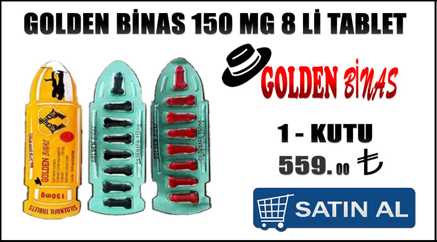Golden binas 150 mg hapı eczanede satılır mı