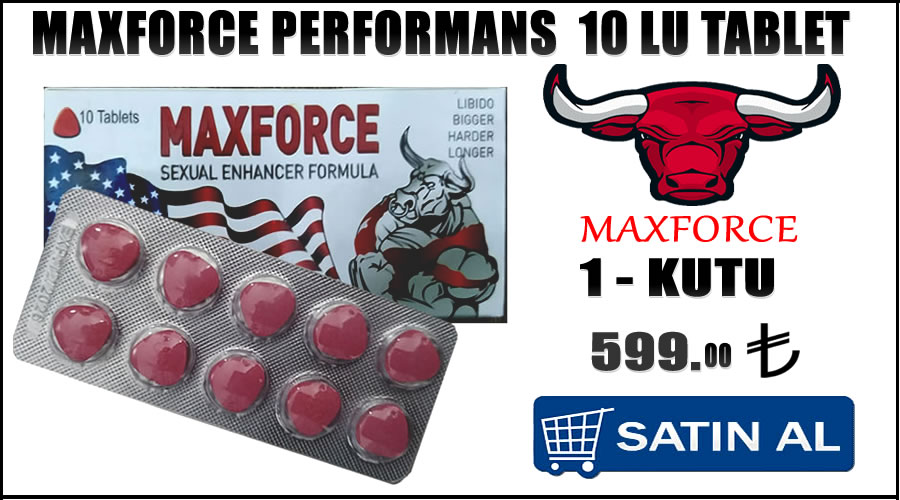 Maxforce performans hap satın alma