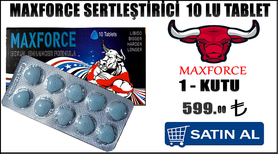 Maxforce sertleştirici tablet kullananlar