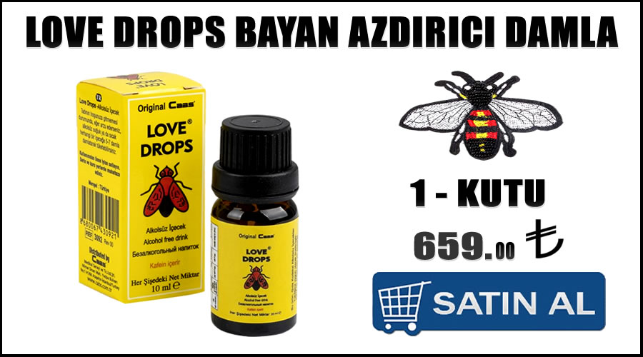 Love drops bayan damlası kaç damla kullanılır