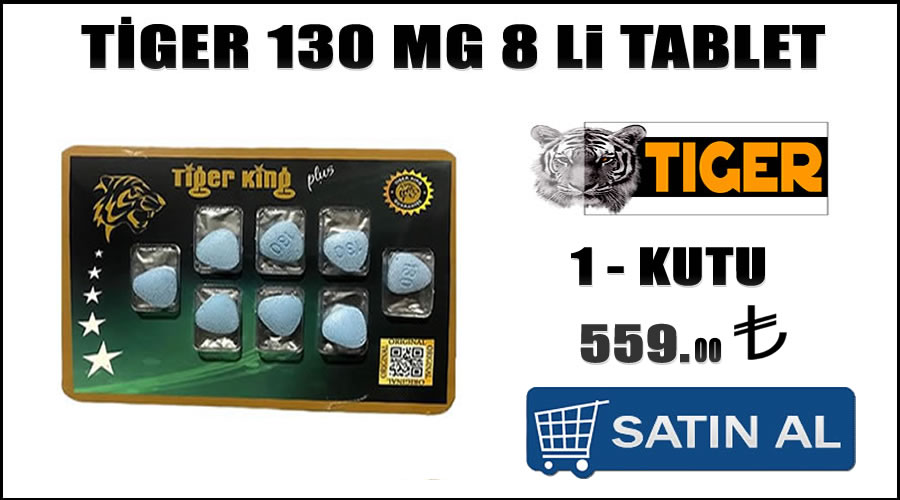 Tiger 130 mg hapı eczane fiyatları 2025