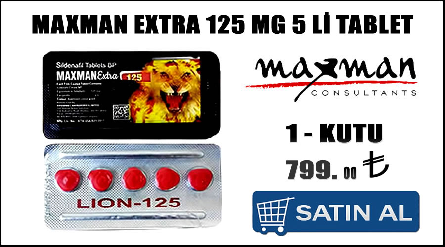 Maxman extra 125mg tablet yorumları